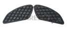 Royal Enfield Interceptor and GT 650 Tank Rubber Knee Pad Pair Black - SPAREZO